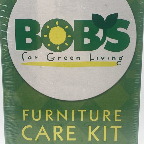 BOB'S For Green Living Furniture Care Kit Fabric Rug Cleaner Wood Polish 8oz NEW - Picture 2 of 7